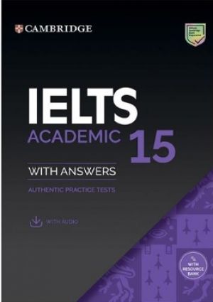 دانلود رایگان پی دی اف کتاب Academic Cambridge IELTS 15 - خرید اینترنتی کتاب کمبریج آیلتس 15 با ارسال رایگان